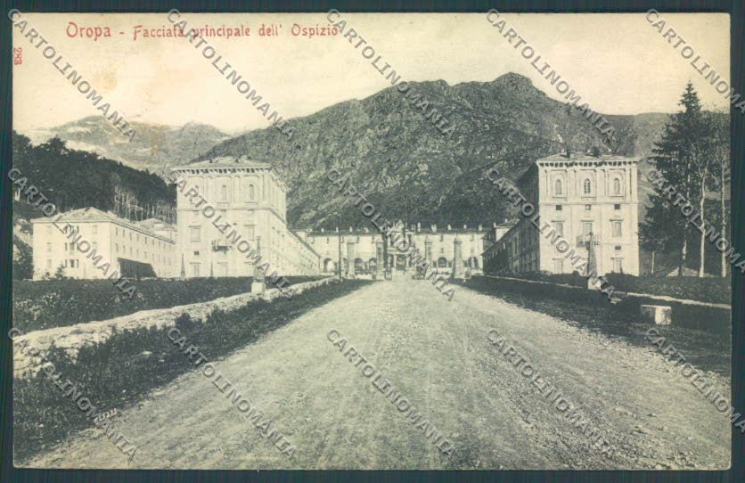 Biella Oropa cartolina ZT5414 – fronte