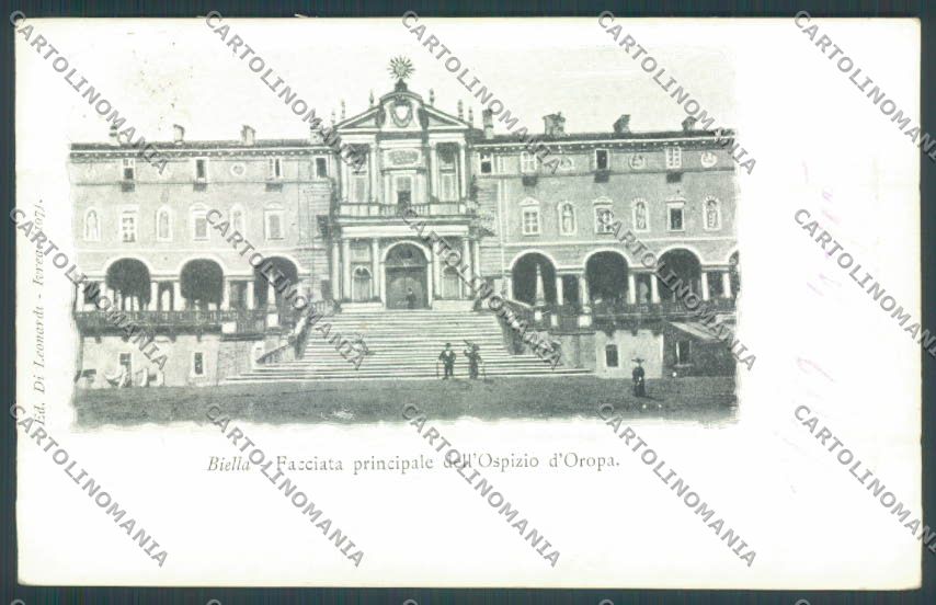Biella Oropa cartolina ZT5415 – fronte