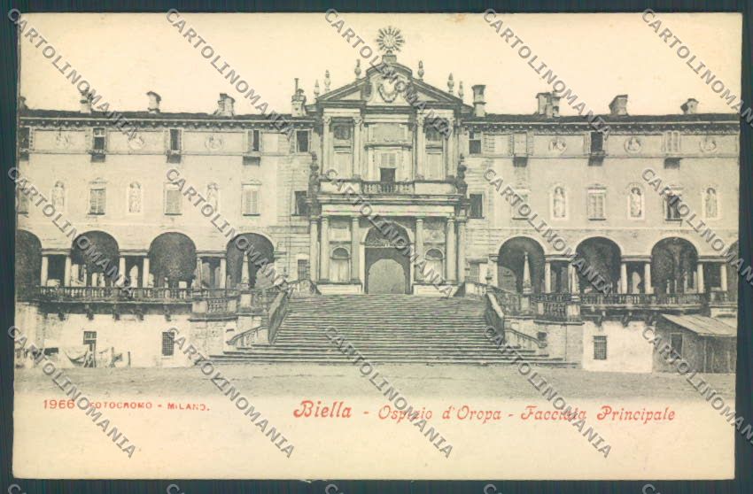 Biella Oropa PIEGHINA cartolina ZT5416 – fronte