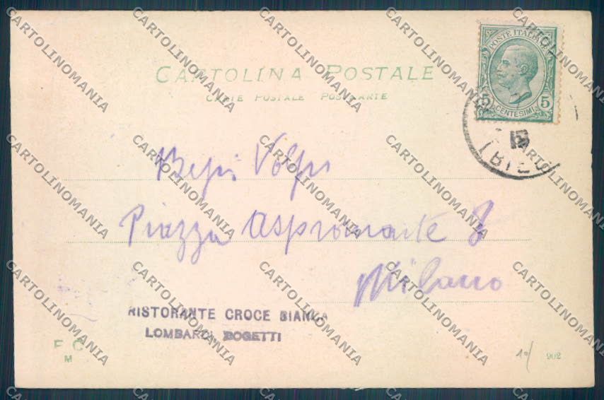 Biella Oropa PIEGHINA cartolina ZT5416 – retro
