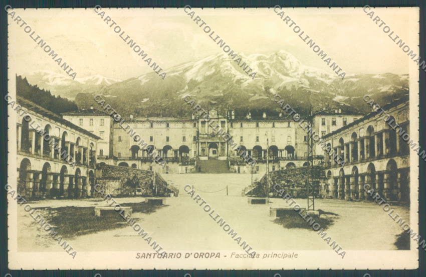 Biella Oropa cartolina ZT5418 – fronte
