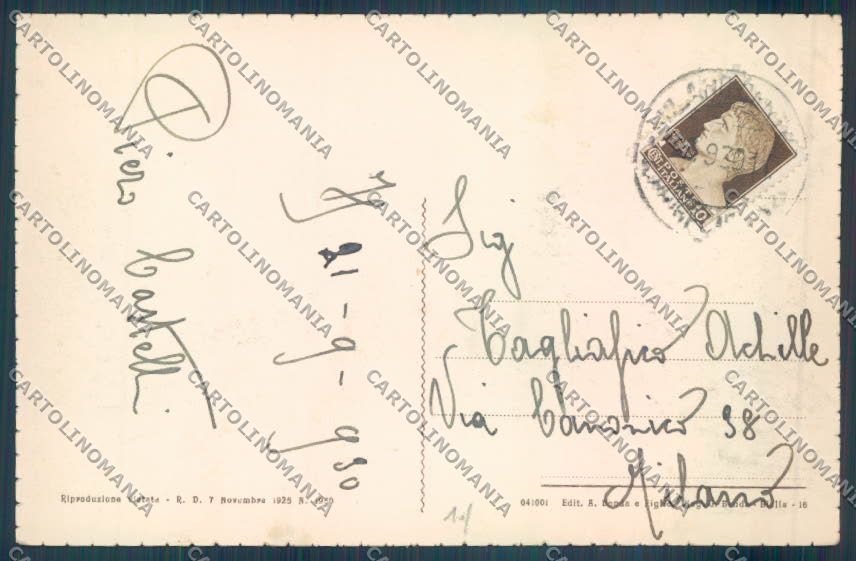 Biella Oropa cartolina ZT5418 – retro