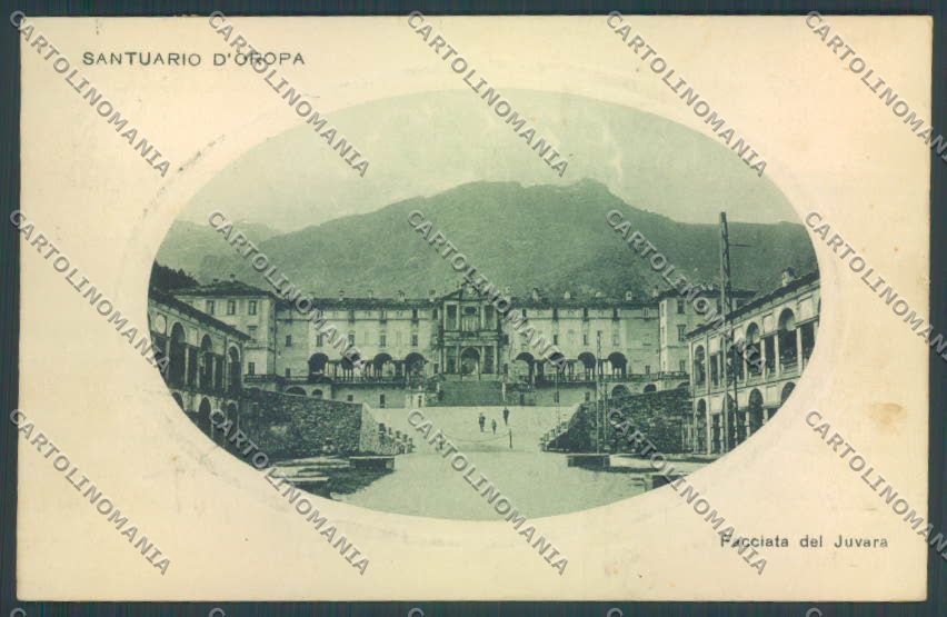 Biella Oropa cartolina ZT5419 – fronte