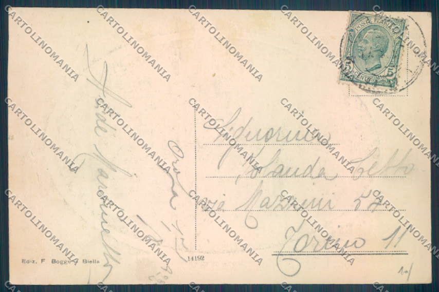 Biella Oropa cartolina ZT5419 – retro