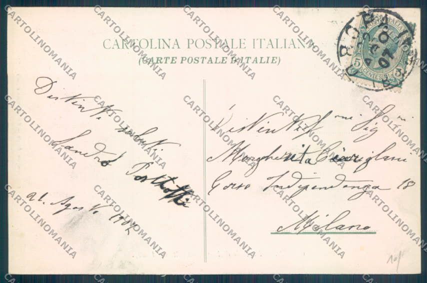 Biella Oropa cartolina ZT5429 – retro