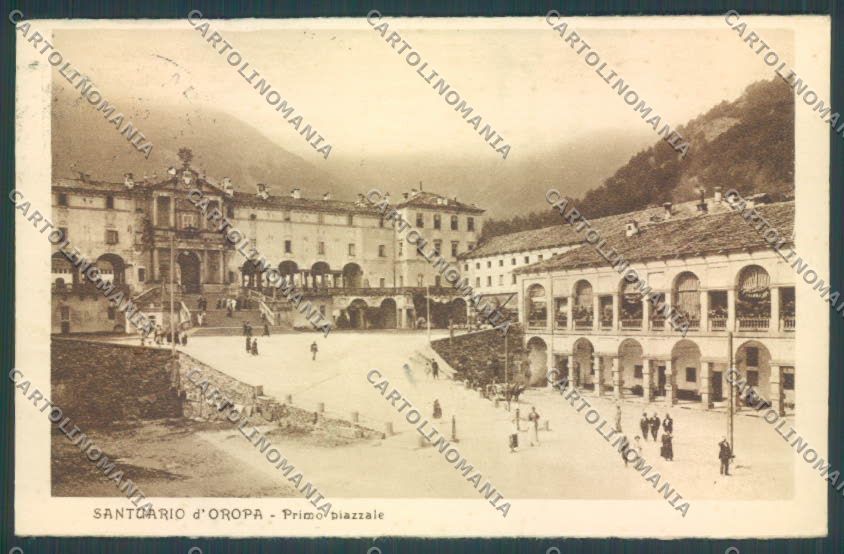 Biella Oropa cartolina ZT5432 – fronte