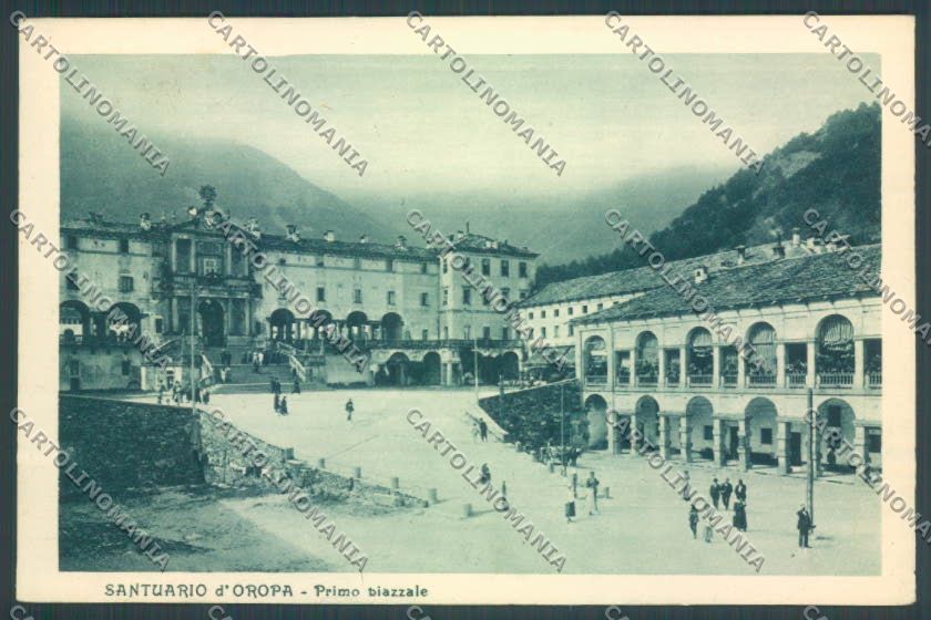 Biella Oropa cartolina ZT5433 – fronte