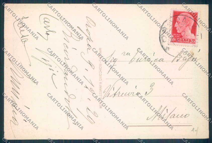 Biella Oropa cartolina ZT5433 – retro