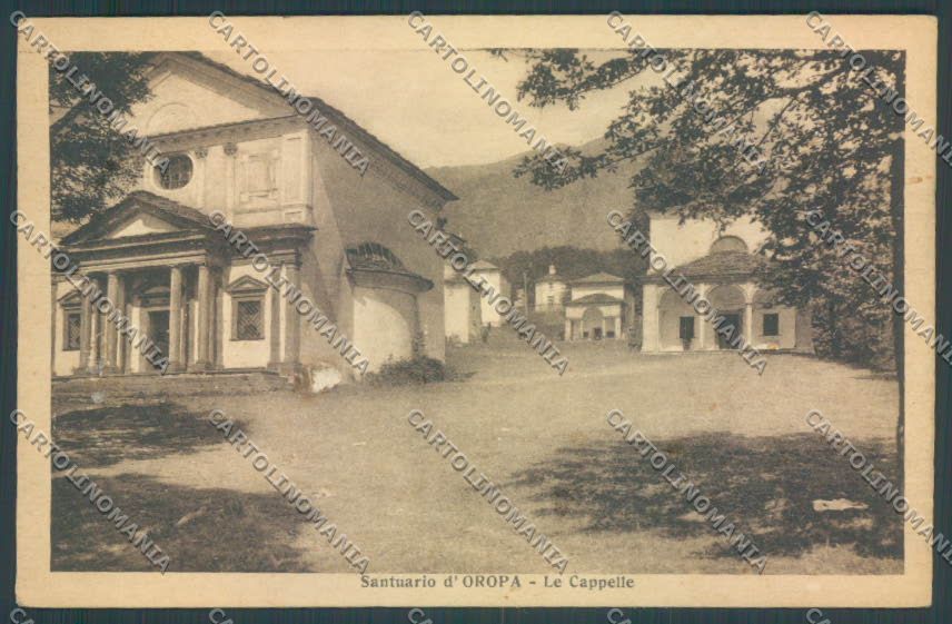 Biella Oropa ABRASA cartolina ZT5435 – fronte