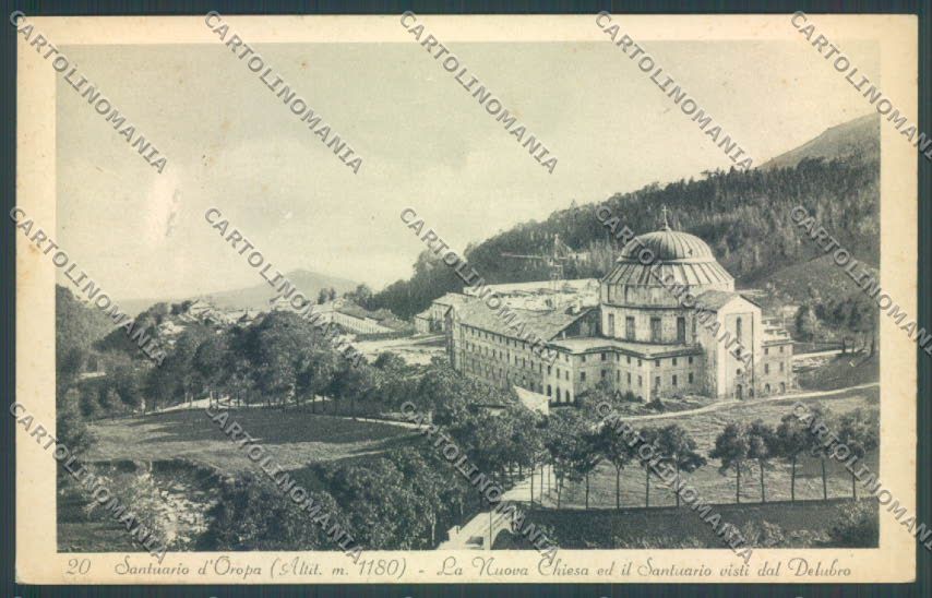 Biella Oropa cartolina ZT5438 – fronte