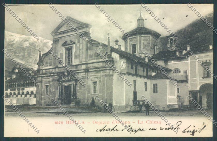 Biella Oropa cartolina ZT5440 – fronte