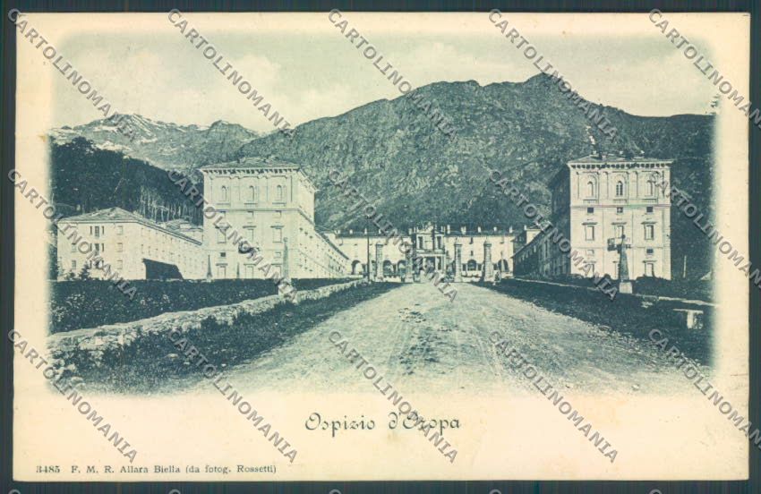 Biella Oropa cartolina ZT5449 – fronte