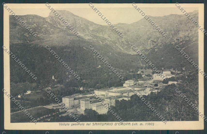 Biella Oropa cartolina ZT5451 – fronte