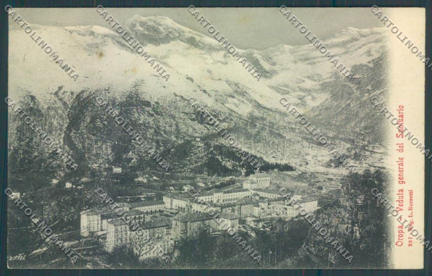Biella Oropa cartolina ZT5453 – fronte