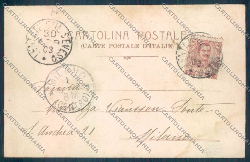 Biella Oropa cartolina ZT5454 – retro
