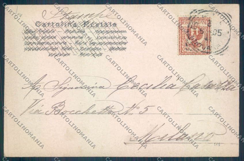 Biella Oropa cartolina ZT5455 – retro