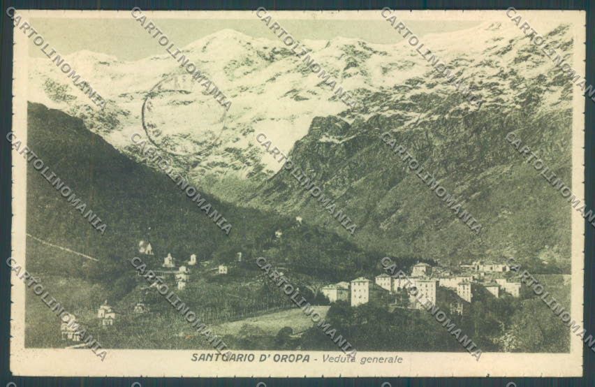Biella Oropa cartolina ZT5457 – fronte