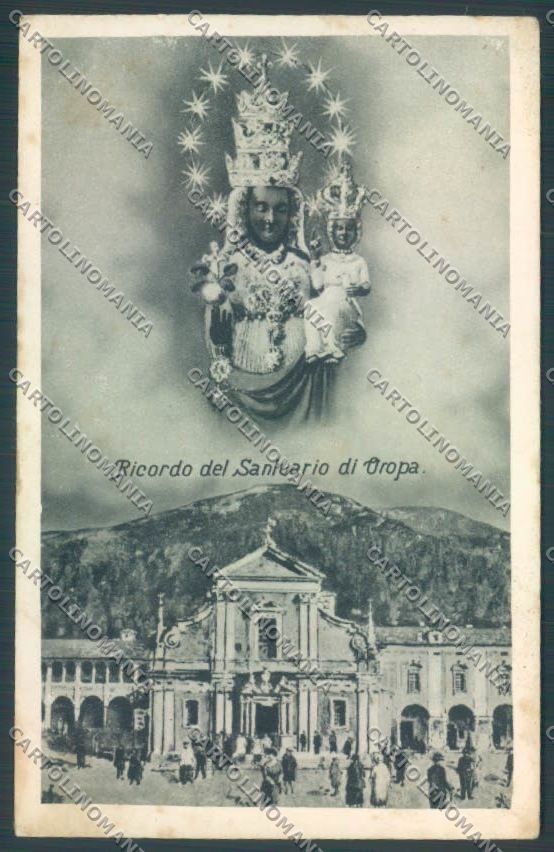 Biella Oropa cartolina ZT5468 – fronte