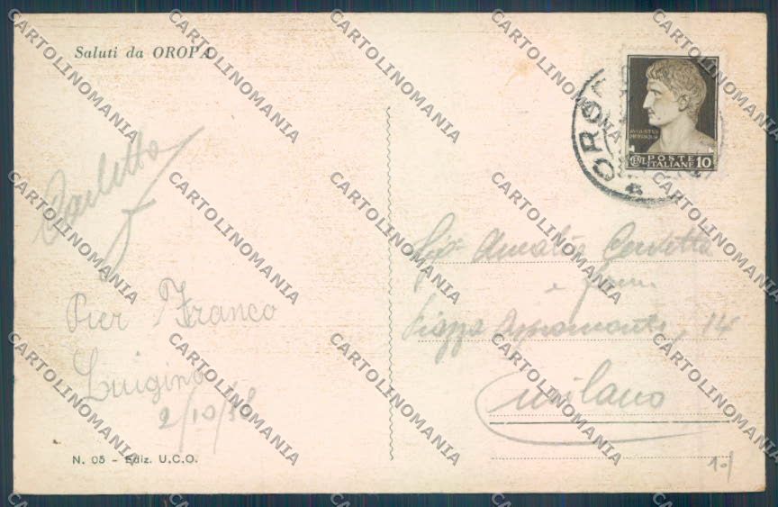Biella Oropa cartolina ZT5469 – retro