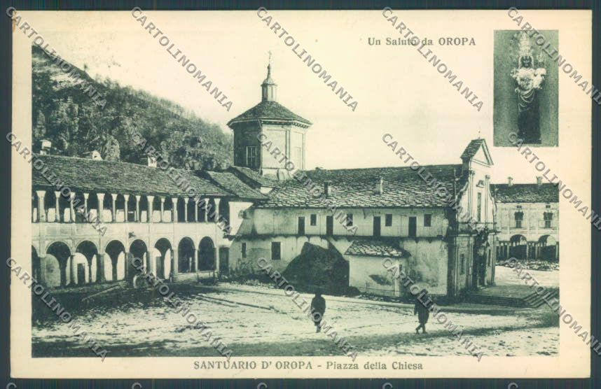 Biella Oropa cartolina ZT5471 – fronte