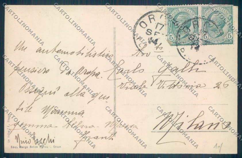 Biella Oropa Foto cartolina ZT5478 – retro