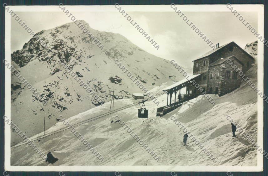 Biella Oropa Sci Funivia Foto cartolina ZT5480 – fronte