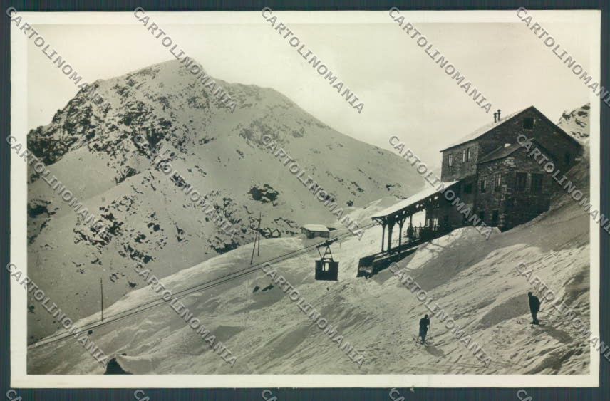 Biella Oropa Sci Funivia Foto cartolina ZT5481 – fronte