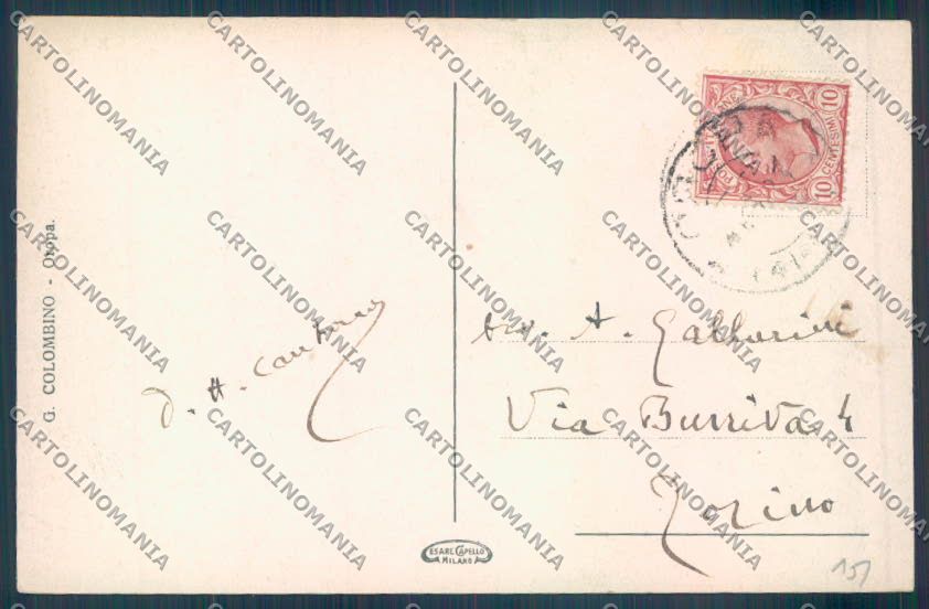 Biella Oropa Lago Mucrone cartolina ZT5483 – retro