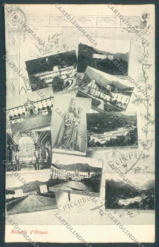 Biella Oropa cartolina ZT5493 – fronte
