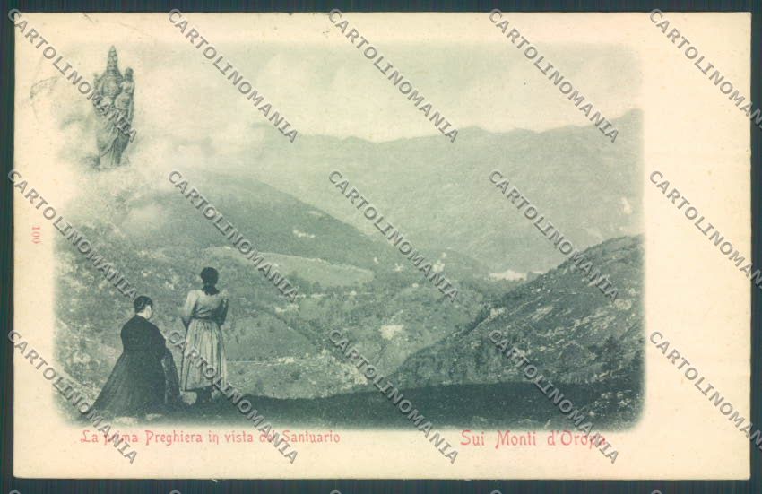 Biella Oropa cartolina ZT5503 – fronte