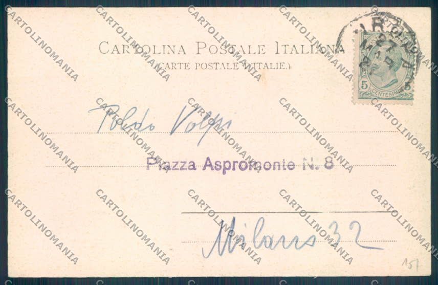 Biella Oropa cartolina ZT5503 – retro