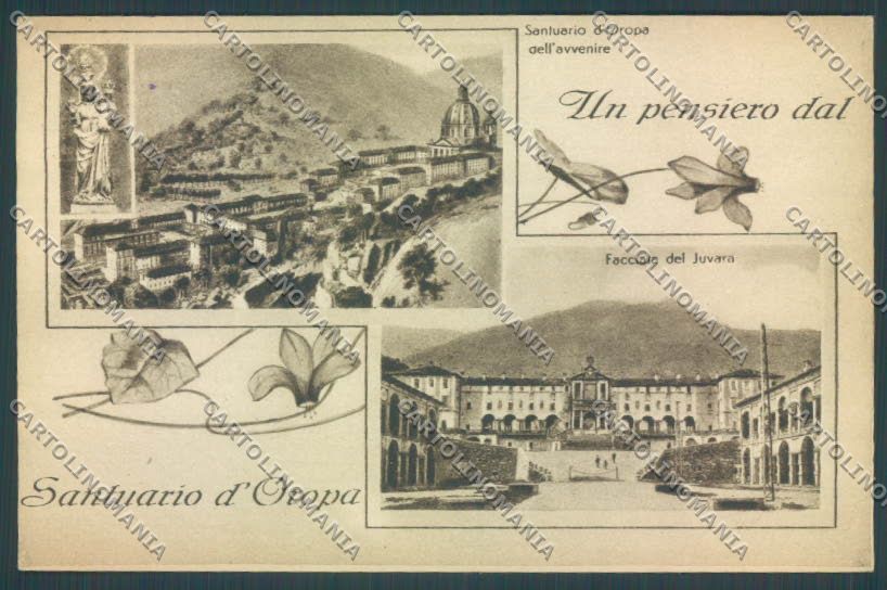 Biella Oropa cartolina ZT5505 – fronte