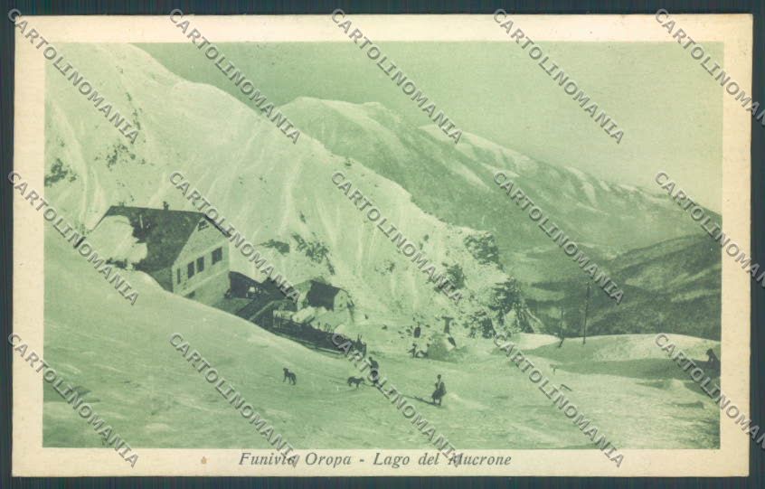 Biella Oropa Funivia Lago Mucrone cartolina ZT5513 – fronte