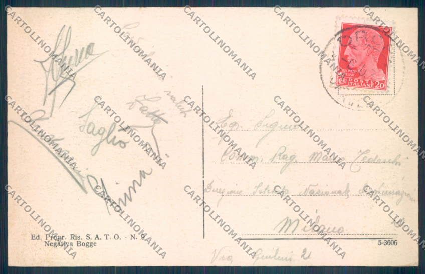 Biella Oropa Funivia Lago Mucrone cartolina ZT5513 – retro