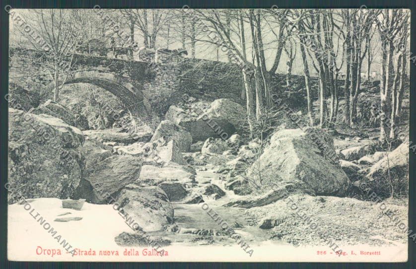 Biella Oropa cartolina ZT5525 – fronte