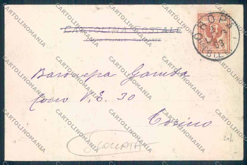 Biella Oropa SCOLLATA cartolina ZT5534 – retro