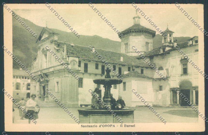 Biella Oropa cartolina ZT5540 – fronte