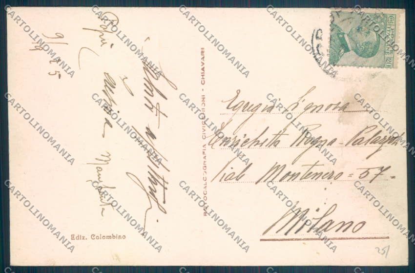 Biella Oropa Lago Mucrone cartolina ZT5546 – retro