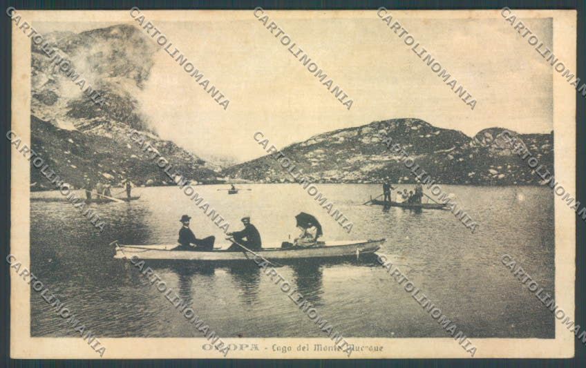 Biella Oropa Lago Mucrone cartolina ZT5549 – fronte