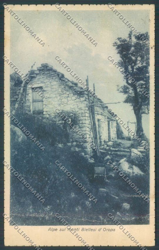Biella Oropa PIEGA cartolina ZT5556 – fronte