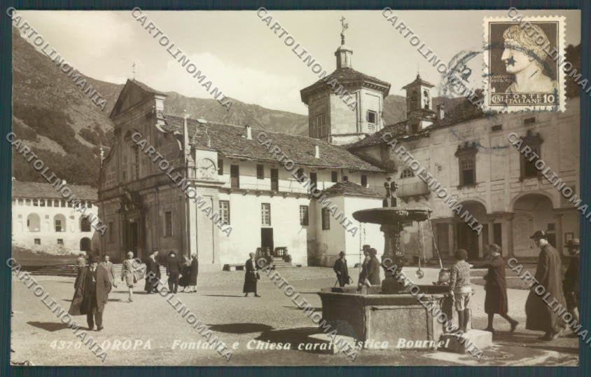Biella Oropa Foto cartolina ZT5560 – fronte