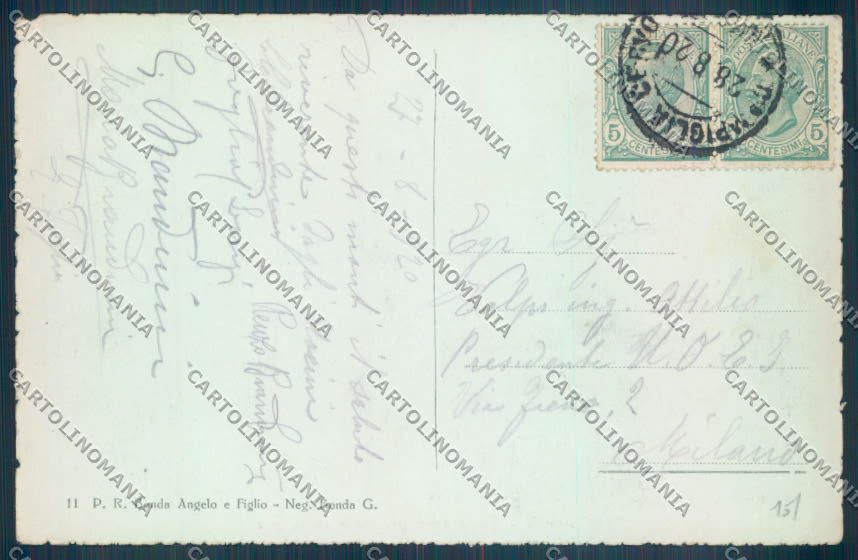 Biella Piedicavallo cartolina ZT5567 – retro
