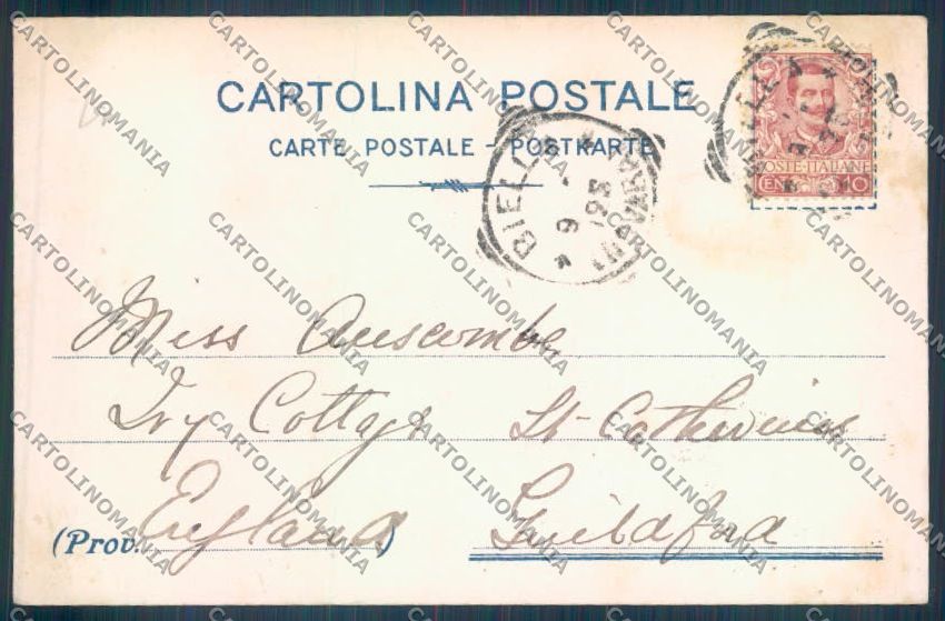 Biella Chiavazza cartolina ZT5586 – retro