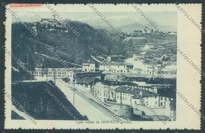Biella Chiavazza cartolina ZT5590 – fronte