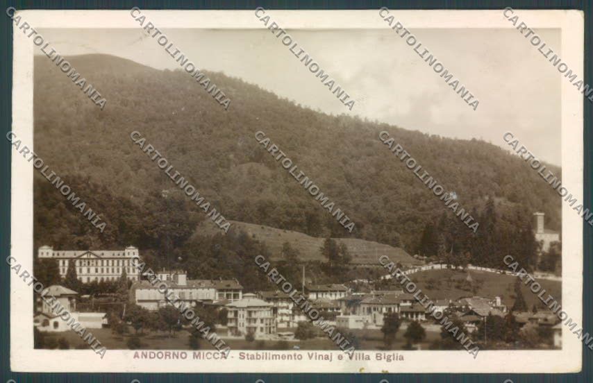 Biella Andorno Micca Foto cartolina ZT5591 – fronte