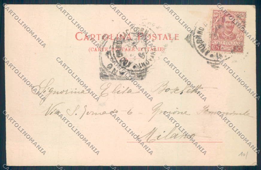 Biella Andorno Micca Tavigliano Sagliano cartolina ZT5593 – retro
