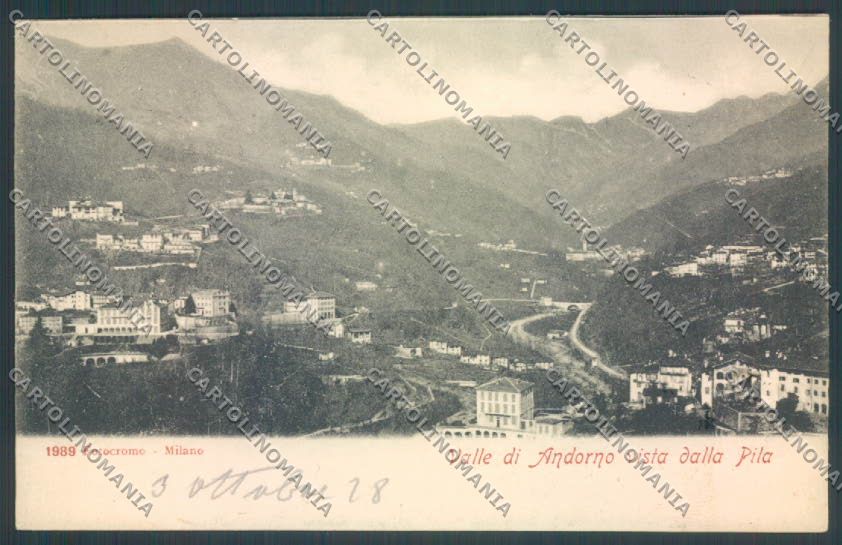 Biella Andorno Micca cartolina ZT5594 – fronte