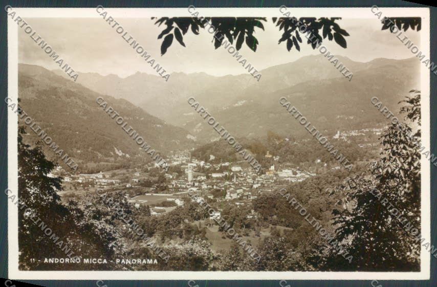Biella Andorno Micca Foto cartolina ZT5601 – fronte