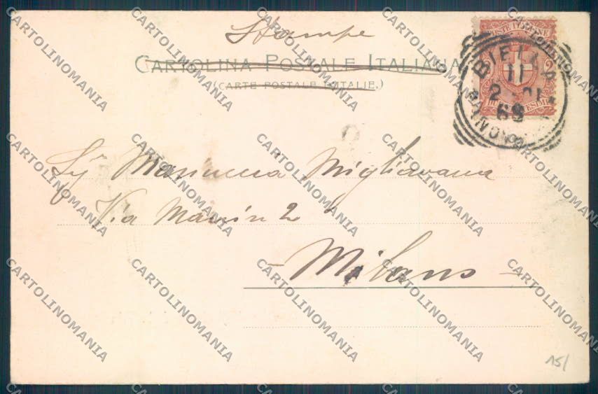 Biella Andorno Micca cartolina ZT5617 – retro