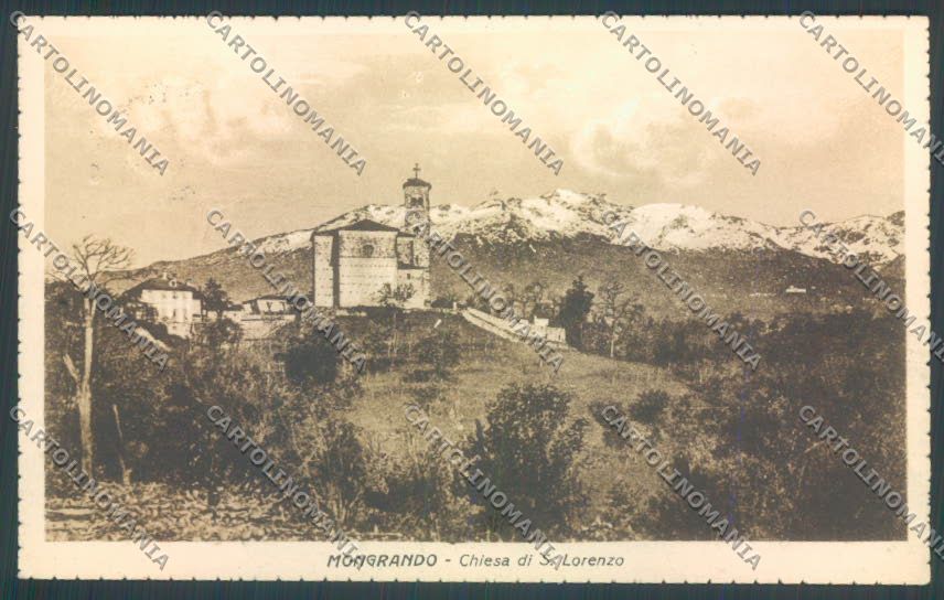 Biella Mongrando cartolina ZT5634 – fronte